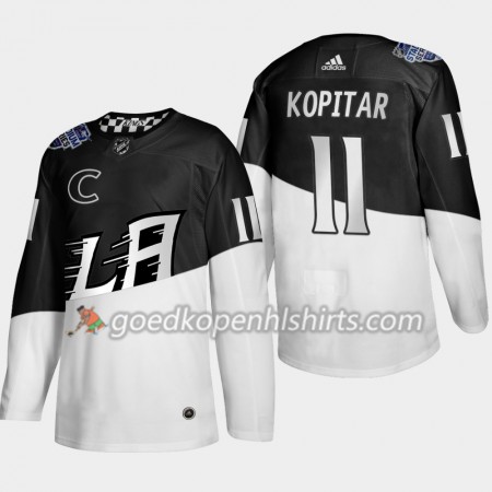 Los Angeles Kings Anze Kopitar 11 Adidas 2020 Stadium Series Authentic Shirt - Mannen